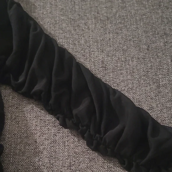 BOLD elements Black One-Shoulder Midi Bodycon Dress - Picture 5 of 5